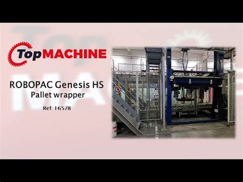 Robopac Genesis Hs Pallet Wrapper Used Youtube