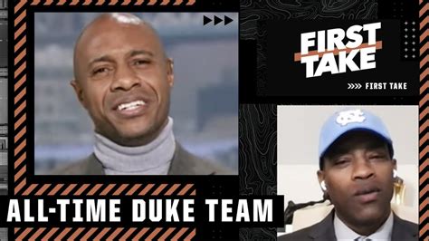 Jay Williams All Time Duke Team 👏 🍿 First Take Win Big Sports