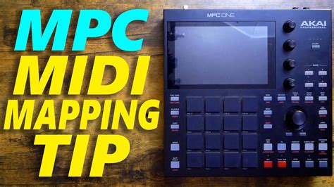 Mpc Midi Mapping Tip Youtube