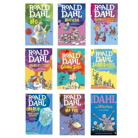 Roald Dahl Books Combo Set Of 9 Old Paperback Elocalshop