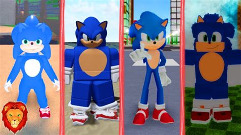 Todos Los Juegos De Sonic La Pelicula En Roblox La Pelicula De Sonic