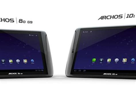 Archos G And G Tablets Bring Honeycomb Hard Drive And Google