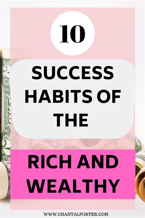 Habits Of The Rich And Wealthy That You Should Be Following Success