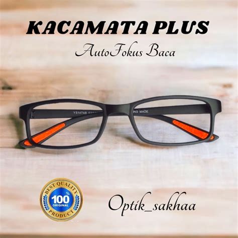 Jual Termurah Kacamata Baca Plus Auto Focus Original Pria Wanita Anti