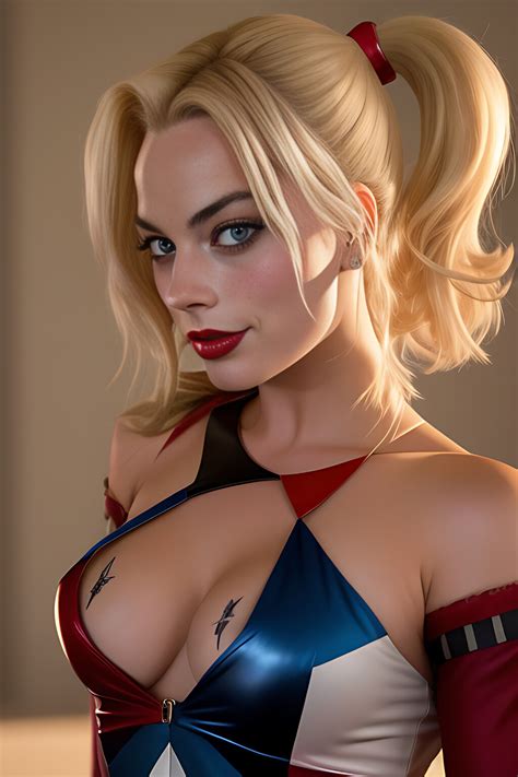 Artstation Margot Robbie As A Harley Quinn