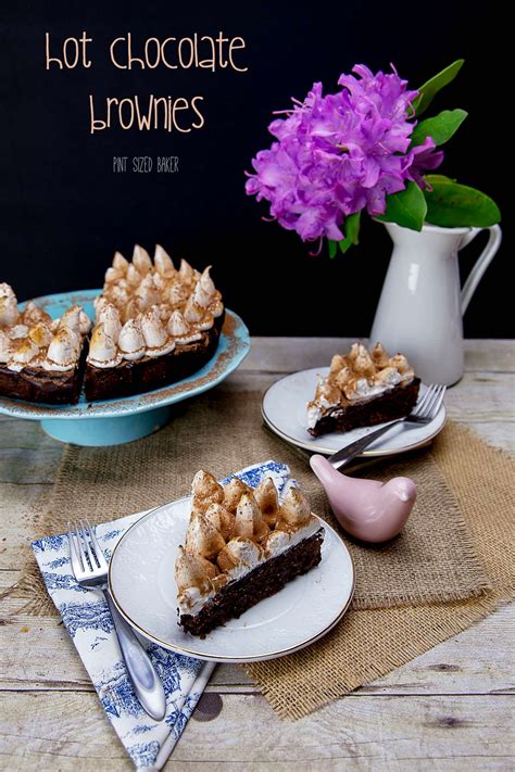 Hot Chocolate Brownies Pint Sized Baker