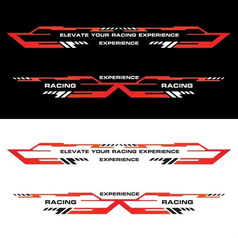 Premium Vector Sport Racing Stripes Car Stickers Vinyl Decal