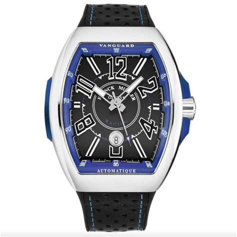 Franck Muller Automatic Vanguard Racing Blue V Sc Dt Rcg Ac Bl For