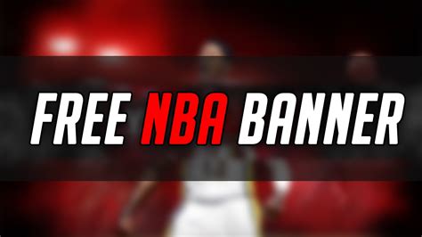 Nba 2k Youtube Banner Template