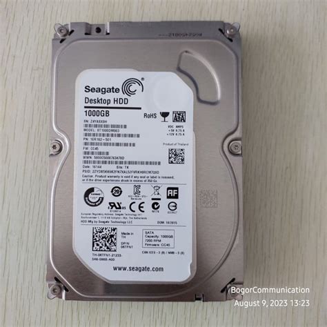 Jual Hard Disk Seagate Tb Rpm Hdd Pc Desktop Cctv Health Sentinel