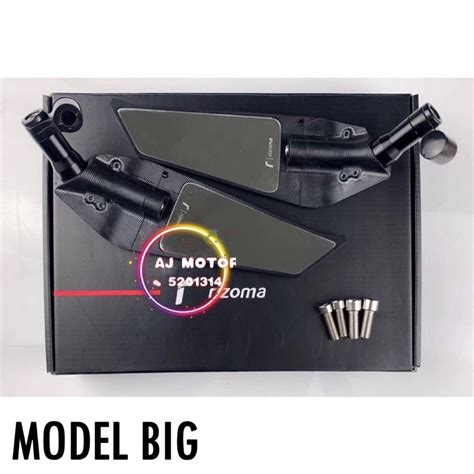 1SET SIDE MIRROR WINGLET CNC ALLOY FOR NAKED BIKE XMAX250 ADV160 ADV150 Z800 Z900 Z650 Z750 Z250