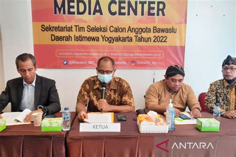 Timsel Membuka Pendaftaran Calon Anggota Bawaslu Diy 2022 2027 Antara