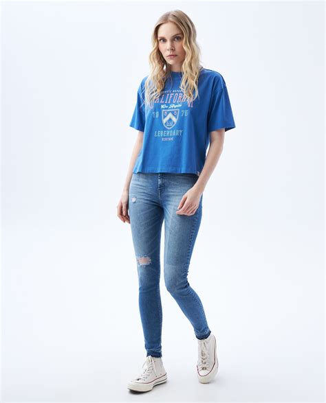 Camiseta Estampada Para Mujer Compra Online