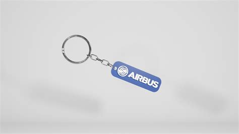 Airbus Keychain 3d Model 3d Printable Cgtrader