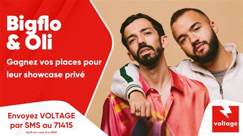 Bigflo And Oli Gagnez Vos Places Pour Leur Showcase Privé Voltage