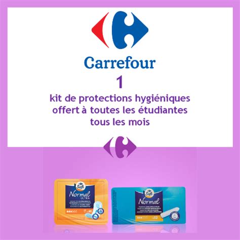 Un kit de protections hygiéniques offert Maxi Malins