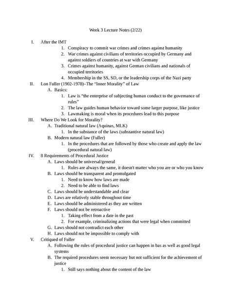 Week 3 Lecture Notes Week 3 Lecture Notes 222 I After The Imt 1