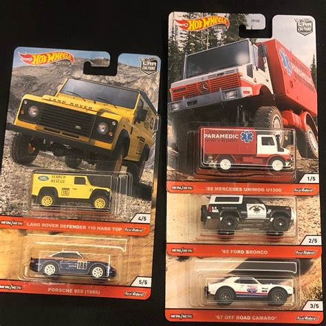 超商2日內出貨 EXP 20240501 風火輪 Hot Wheels 膠胎 精裝 越野系列 Porsche 賓士 蝦皮購物