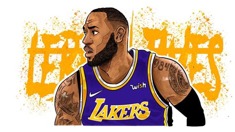 How To Draw Lebron James