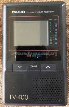 LCD Pocket Color Television TV-400 Television CASIO Computer Co ...