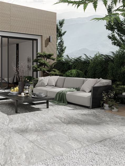 Marble Effect Outdoor Porcelain Paving By Ctd Tiles Modern Garden