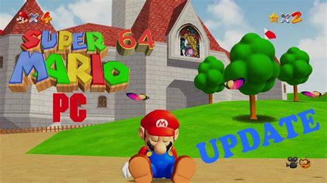 Super Mario 64 Pc Port Graphics Update Download And Play Youtube