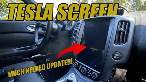 Transforming My Nissan Z From To Tesla Style Screen