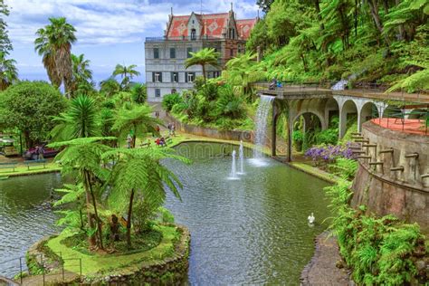 Monte Palace Tropical Garden Funchal Madeira Portugal Editorial