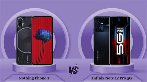 Nothing Phone Vs Infinix Note Pro G Full Comparison Full