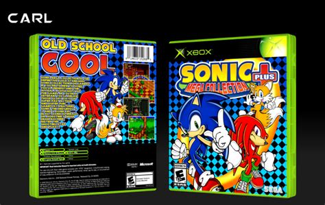 Sonic Mega Collection Plus Xbox Box Art Cover by Carlj1497