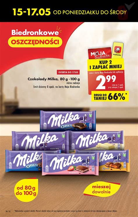 Biedronka W Tym Tygodniu Czekolada Milka Kup