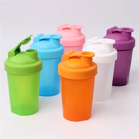 Custom Logo 400ml 600ml Blender Shaker Bottle Gym Protein Shaker ...