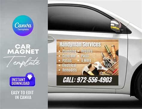 More durable materials are being used for the custom car magnet 9