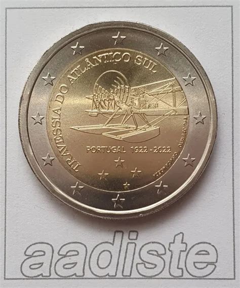 Euro Portogallo Portugal Trasvolata Atlantico Fdc Unc Eur