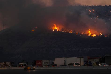 Photos Greece Wildfires Force Thousands To Flee Seaside Resorts