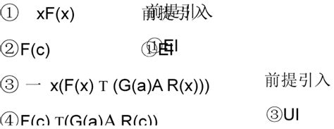 在自然数推理系统 F中 构造下面推理的证明 1 前提 Xf X — Y F Y G Y R Y Xf X 结论 Txr X 2 前提 一 百度教育