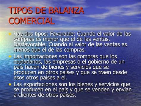 Geografia Balanza Comercial Ppt