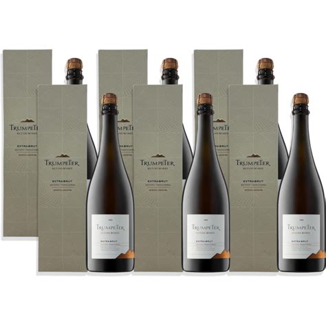 Trumpeter Extra Brut Método Tradicional 750ml C Estuche Caja x6u