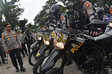 Pemeriksaan Kendaran Dinas Kepolisian Di Bekasi Antara Foto