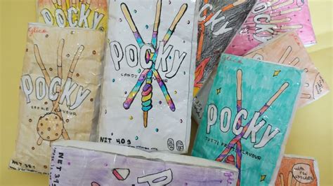 My Pocky Paper Squishy Collection Ramen Pocky Flavour YouTube