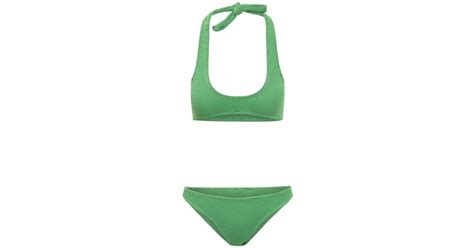 Reina Olga Bikini Set In Green Lyst