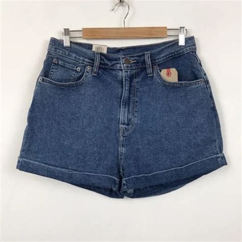 Levi S Shorts Levis Mom Shorts In Babe Brigade Blue High Rise