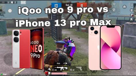 Iqoo Neo Pro Vs Iphone Pro Max Tdm Tast Competitive Player V