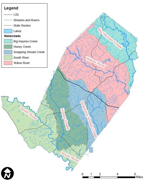 Rockdale County Map - Arleen Michelle