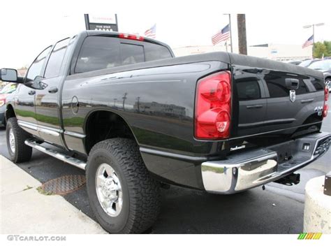 2007 Brilliant Black Dodge Ram 2500 Laramie Quad Cab 4x4 37532389