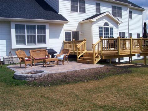 48 Affordable Backyard Patio Deck Design Decor Ideas Patio Pavers