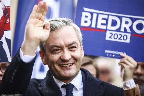 Wybory prezydenckie 2020 Robert Biedroń ogłasza start w walce o Pałac