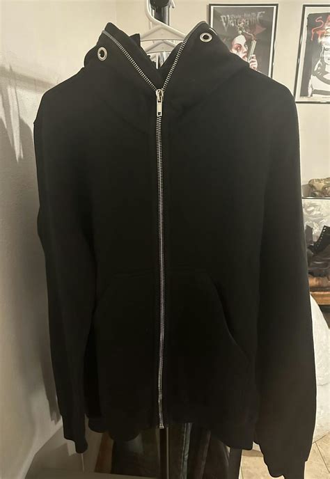 Rick Owens × Rick Owens Drkshdw Rick Owens Gimp Zip Up | Grailed