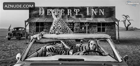 Cara Delevingne Sexy And Nude Desert Photoshoot With A Wild Cheetah Aznude