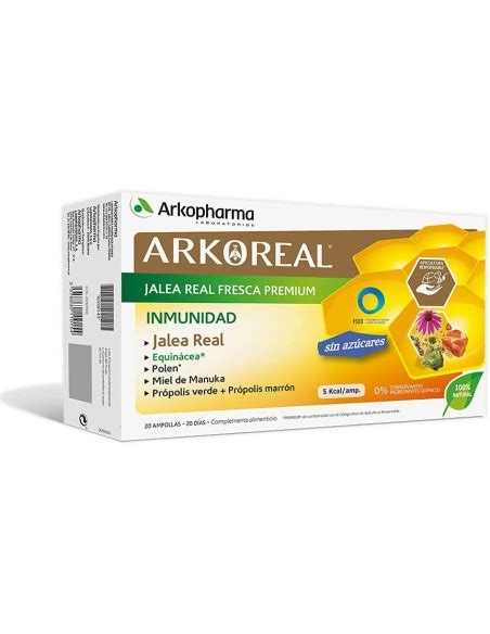 Arkoreal Inmunidad Jalea Real Equin Cea Sin Az Cares Ampollas